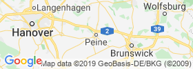 Peine map